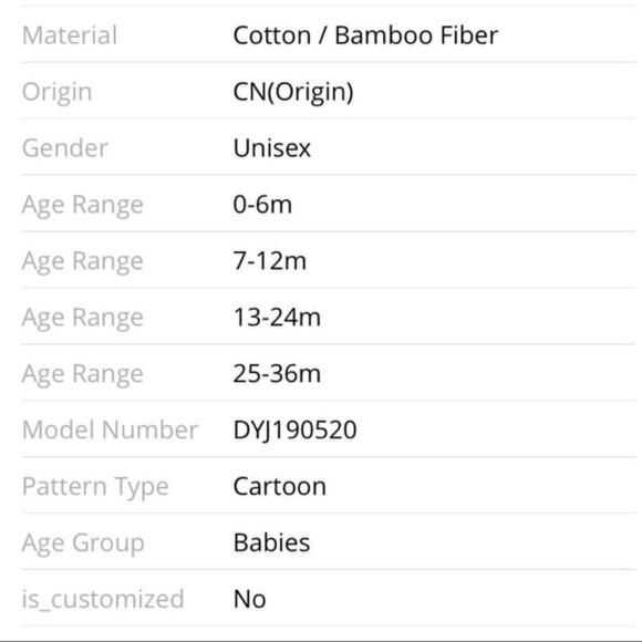 3 New Muslin bamboo cotton baby bandana bib green leaves 3/$18 - Picture 9 of 11